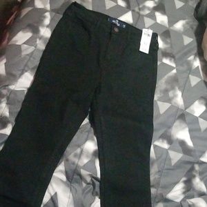 High rise super skinny Hollister Jean's black